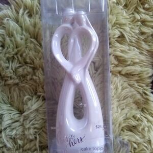 Studio His & Hers Cake Toppers (2) Wedding Anniversary Party Celebration Decor